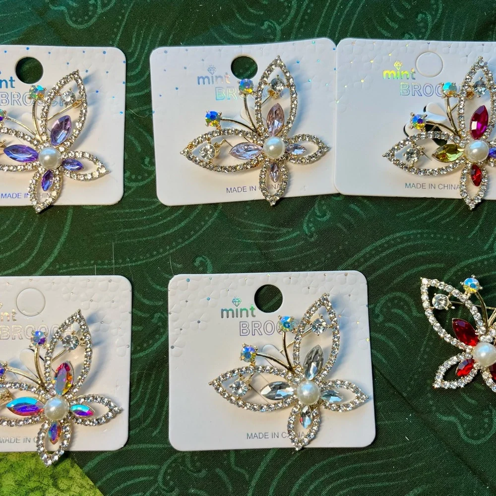 Butterfly Brooch‎ Jewelry multiple colors